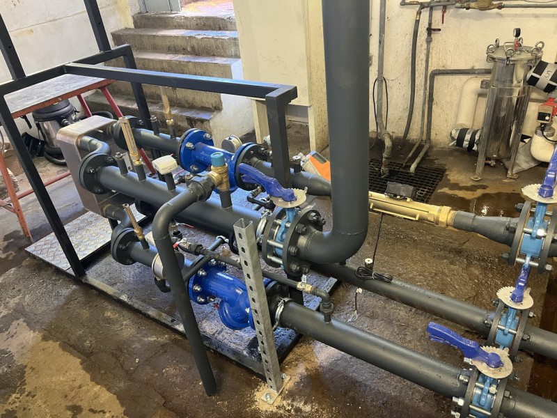 Conception sur mesure d'un réseau de chauffage urbain dans une sous station pour une résidence Ehpad à Maromme près de Rouen 76